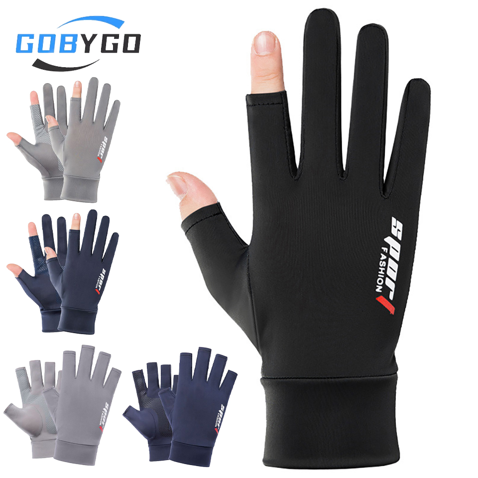 Spearfishing Glove - GOBYGO Breathable Ice Silk Gloves Half