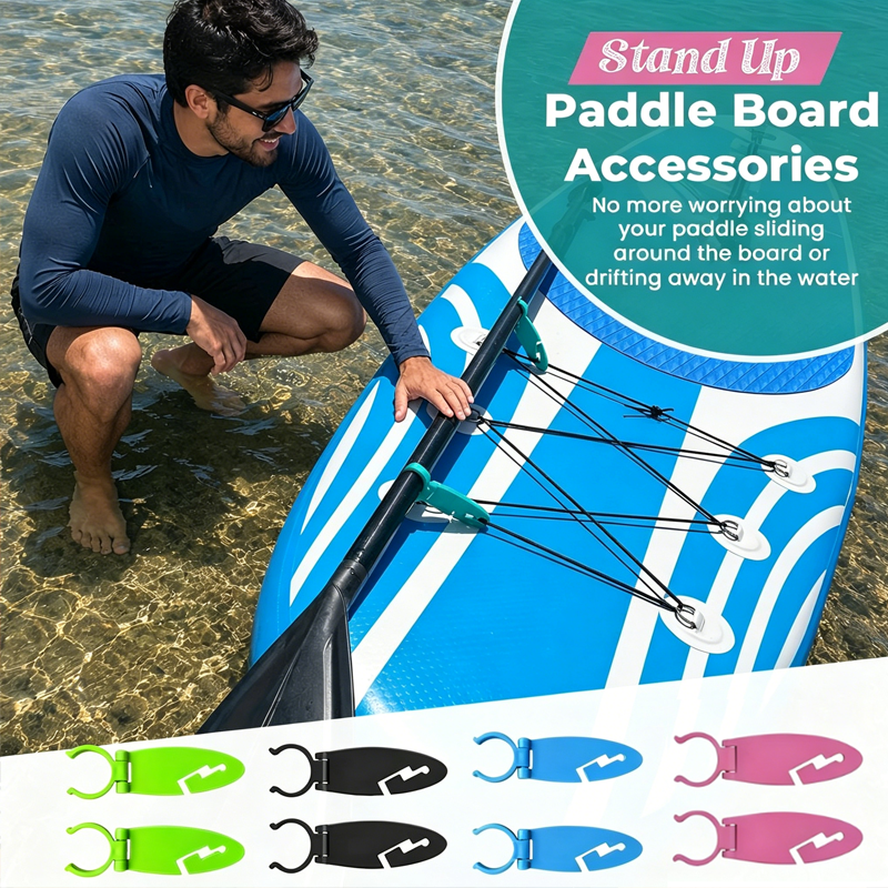 Stand Up Paddle Leash - Stand Up Paddle Board Clips Double