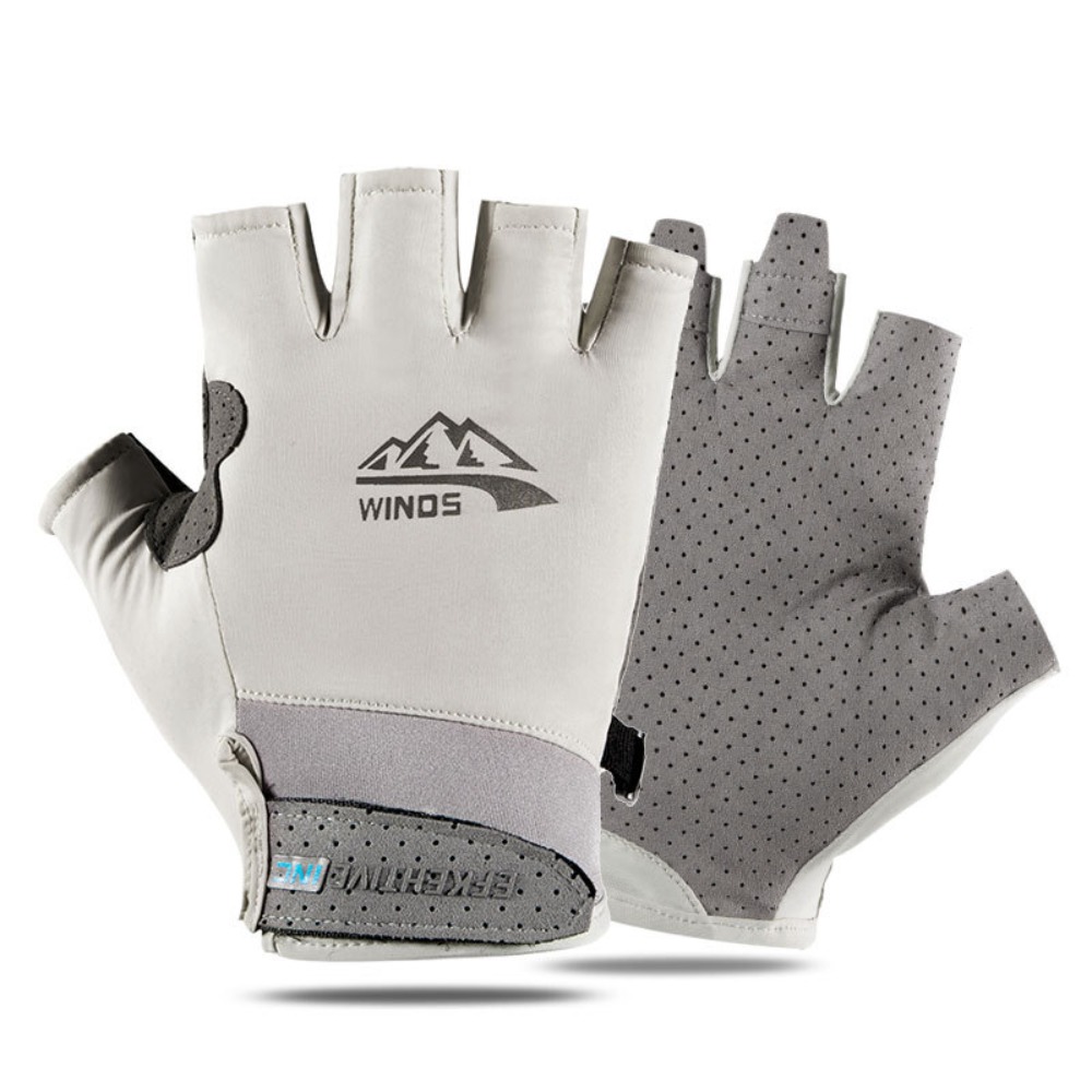 Anti-uv Half Finger Fishing Gl - Spearfishing Glove ulasan dan harga