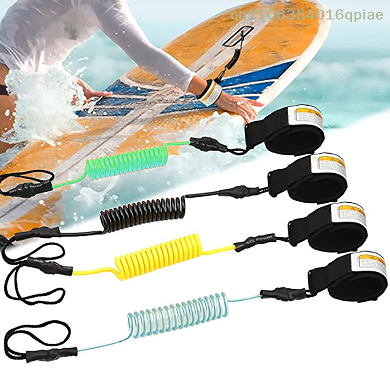 （Summer4）Coiled Surfboard Leas - Stand Up Paddle Leash ulasan dan harga