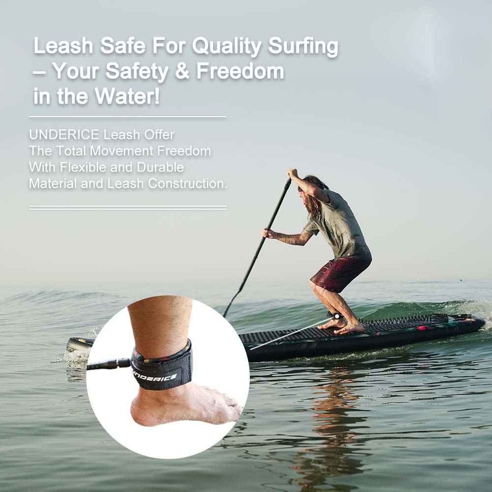 SUP Paddle Leash 7MM 11-10FT S - Stand Up Paddle Leash ulasan dan harga