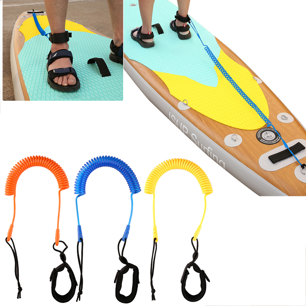 Coiled Leash Leg Rope Kit 10 F - Stand Up Paddle Leash ulasan dan harga