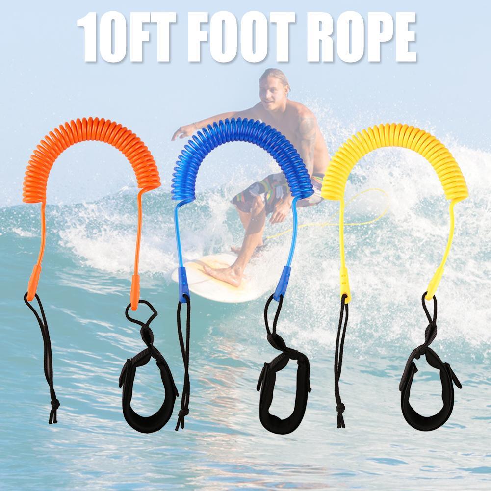 Coiled Leash Leg Rope Kit 10 F - Stand Up Paddle Leash ulasan dan harga