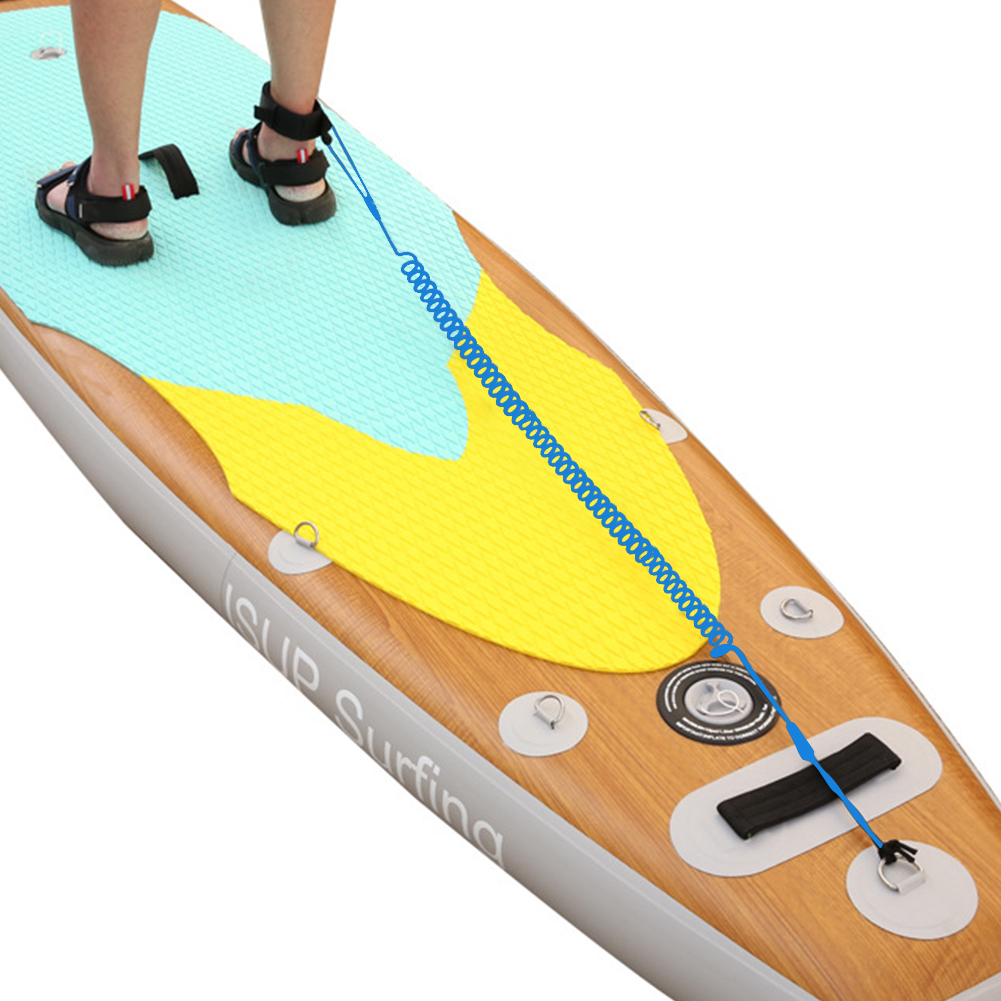 Coiled Leash Leg Rope Kit 10 F - Stand Up Paddle Leash ulasan dan harga