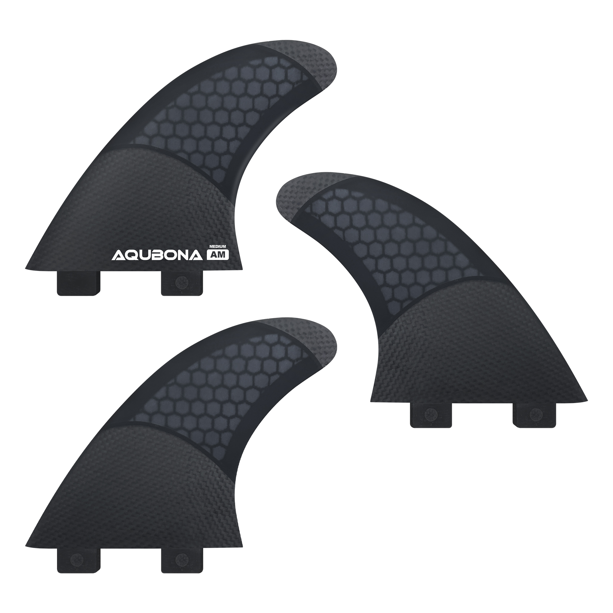 AQUBONA 3 Pcs Surf Fin Half Ca - Stand Up Paddle Leash ulasan dan harga
