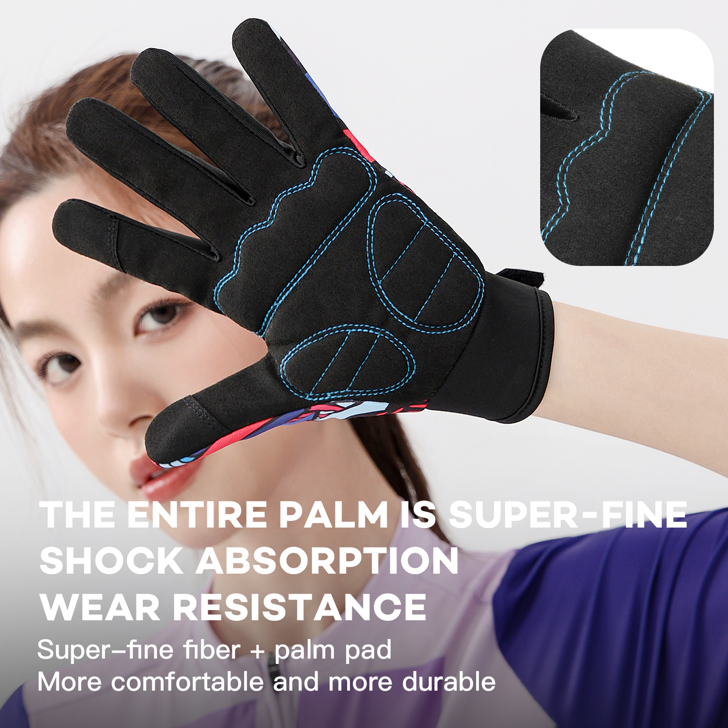 1 pair of Vilico colorful graf - Spearfishing Glove ulasan dan harga