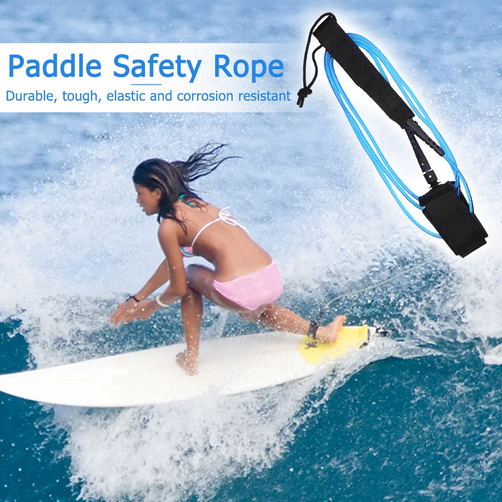 6ft 5.5MM TPU Surfboard Ankle  - Stand Up Paddle Leash ulasan dan harga