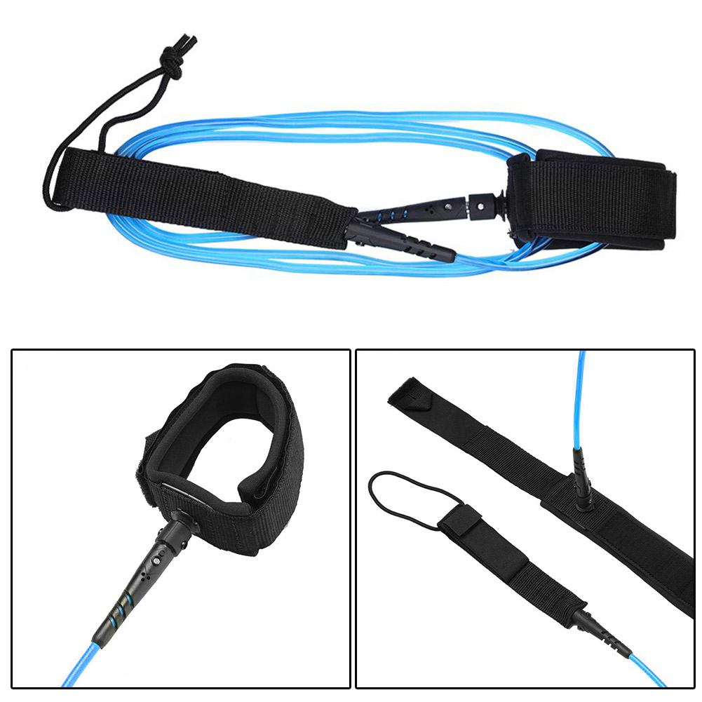 6ft 5.5MM TPU Surfboard Ankle  - Stand Up Paddle Leash ulasan dan harga